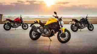2018 Ducati Monster 821 goes yellow