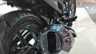 Honda XBlade exhaust silencer