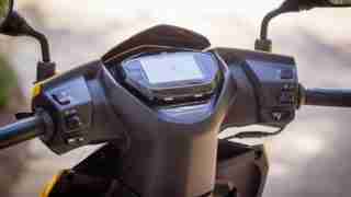 TVS NTORQ 125 cockpit