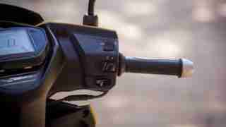 TVS NTORQ 125 right handlebar and switch gear