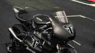 Triumph Moto2 engine race ready version showcased