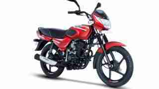 Bajaj CT 110 red colour option
