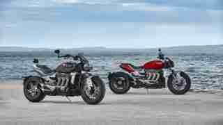 2019 Triumph Rocket 3 R and GT HD wallpaper