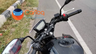 2020 BS6 TVS Apache RTR 160 4V spy shot