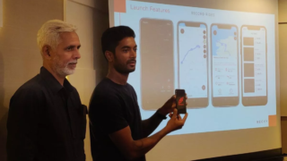 CS Santosh launching Recky mobile app