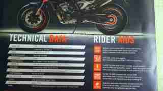KTM Duke 790 brochure