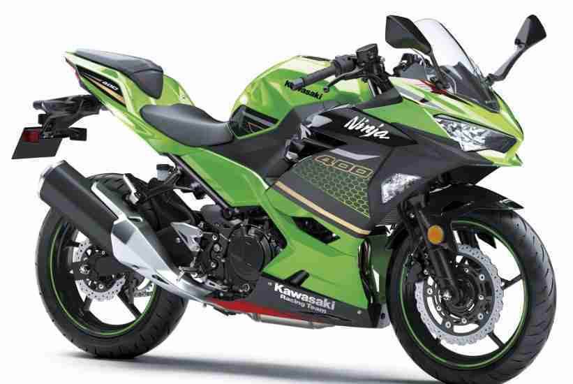 Kawasaki Ninja 400 Lime GreenEbony (KRT edition)