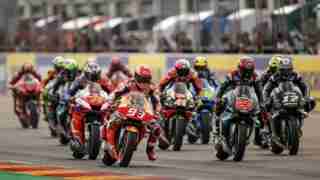 MotoGP Aragon 2019 front row HD wallpaper
