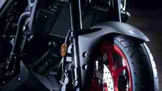 2020 Yamaha MT-03 front suspension