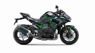 Kawasaki Z H2 HD wallpaper side view