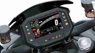 Kawasaki Z H2 TFT screen