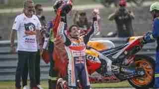 Marc Marquez celebrations - MotoGP HD wallpaper Buriram