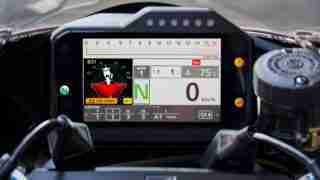 2020 Honda CBR1000RR-R SP Fireblade tft screen