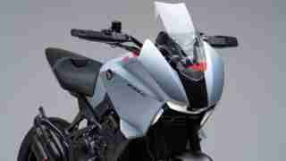 Honda CB4X concept headlight