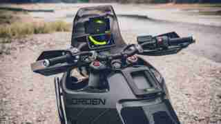 Husqvarna Norden 901 concept handle bar tft screen