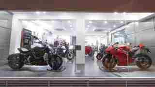 North Star Automotive Ducati New Delhi showroom