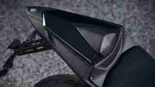 Yamaha MT-03 pillion seat cowl
