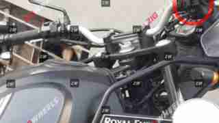 2020 BS6 Royal Enfield Himalayan spy shot