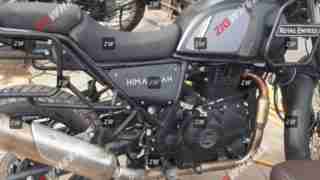 2020 BS6 Royal Enfield Himalayan spy shot