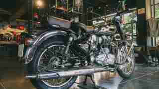 BS6 Royal Enfield Classic 350 Chrome with spoke wheels