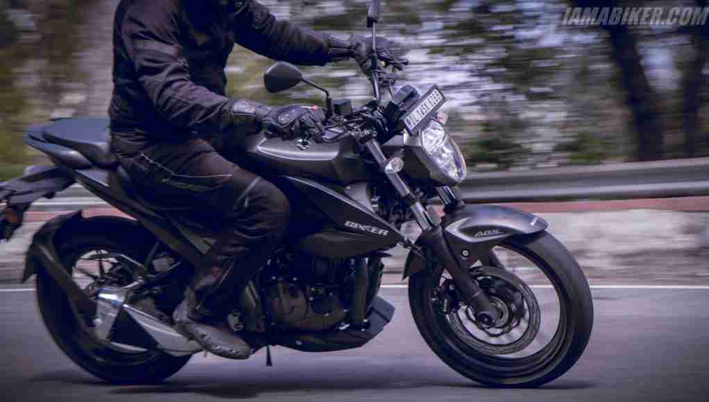 Suzuki Gixxer 250 handling and braking