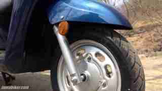 Honda Activa 6G telescopic fork and 12 inch tyre