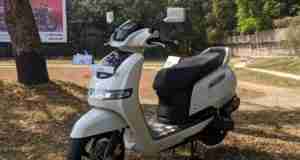 Review TVS iQube electric scooter