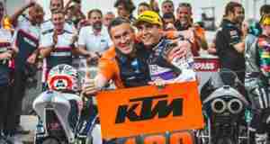 Albert Arenas takes KTM to 100 Grand Prix wins with Moto3 win