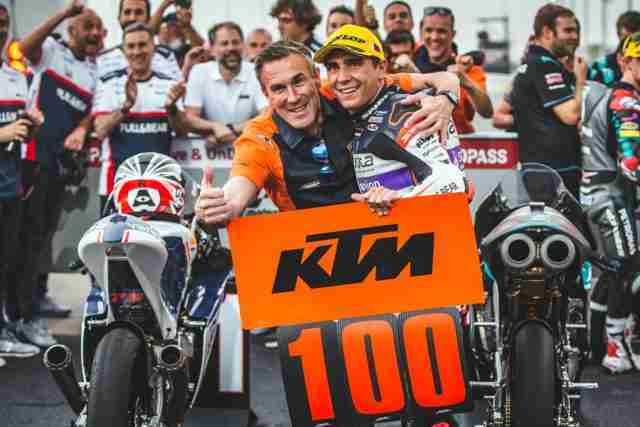 Albert Arenas takes KTM to 100 Grand Prix wins with Moto3 win
