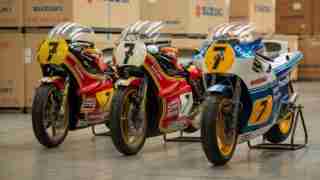 Suzuki UK to display Barry Sheene's race bikes