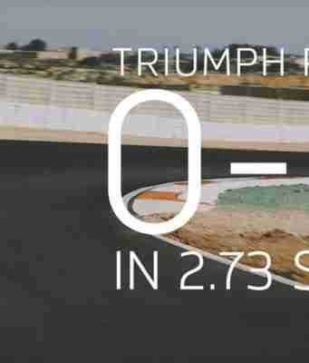 Triumph Rocket 3R 0-100 kmph