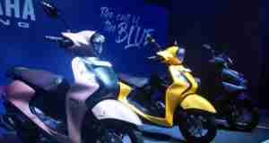 Yamaha Fascino 125 Fi colour options