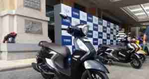 Yamaha Fascino 125 Fi black colour option