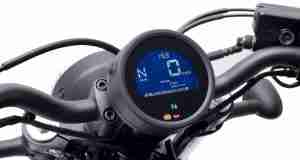 2020 Honda Rebel 500 digital meter