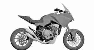 Honda CB4X Production Version Patents