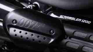 Limited edition Triumph Scrambler 1200 Bond Edition