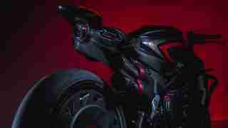 MV Agusta Rush 1000 tail light and silencer