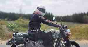 Royal Enfield Hunter Spy Images