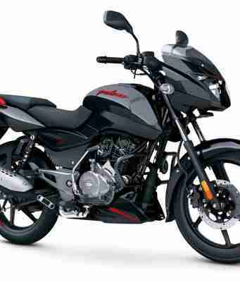 Pulsar 125 Split Seat black red colour option