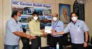 Yamaha donates Rs 25 lakh to District Magistrate, Gautam Buddh Nagar