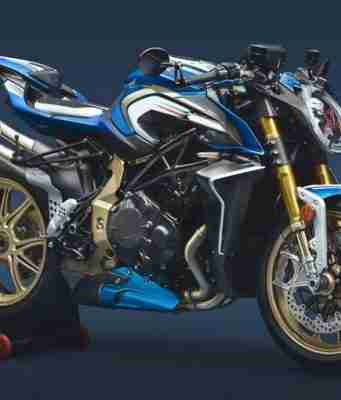 MV Agusta Brutale 1000 RR Blue & White M.L.