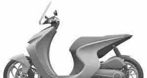 Honda Retro Scooter Patent Images