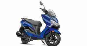 BS6 Suzuki Burgman Street Pearl Medium Blue colour option