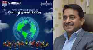 Quote from Okinawa Founder on World EV Day 2020