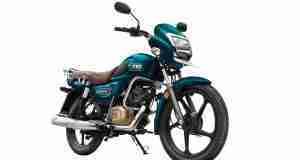 TVS Radeon Regal Blue colour option