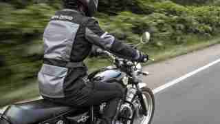 Royal Enfield Stormraider riding jacket back side