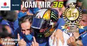 Joan Mir Suzuki 2020 MotoGP Champion