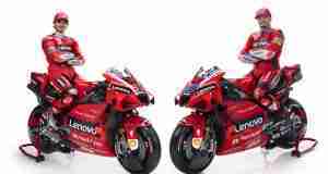 Miller and Bagnaia Ducati MotoGP team 2021