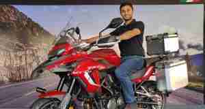 Vikas Jhabakh, Managing Director, Benelli India dealership in Bilaspur