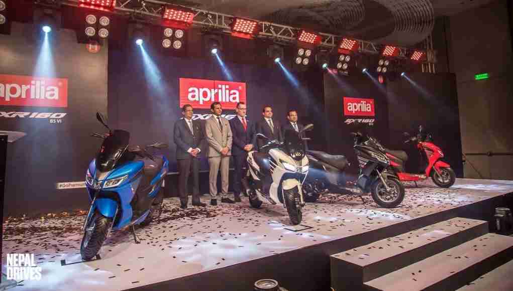 Aprilia enters Nepal with Aprilia SXR 160